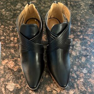 Elegant Black Women's Ankle Boots